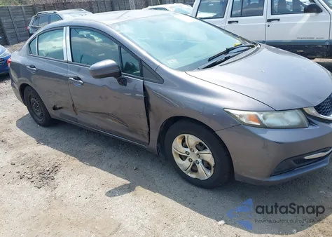 2015 Honda Civic Lx from USA, damaged, VIN 19XFB2F53FE220901